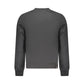 Black Cotton Men's Sweatshirt