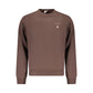 Brown Cotton Men's Sweatshirt