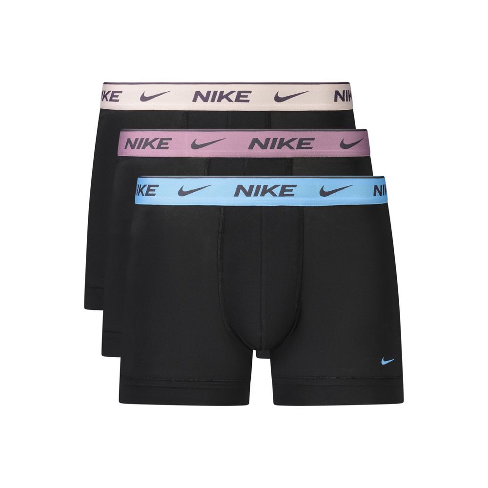 Black Cotton Men's Boxer