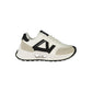 White Polyurethane Women's Sneaker