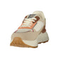 Beige Polyurethane Women's Sneaker