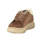 Brown Polyurethane Women's Sneaker