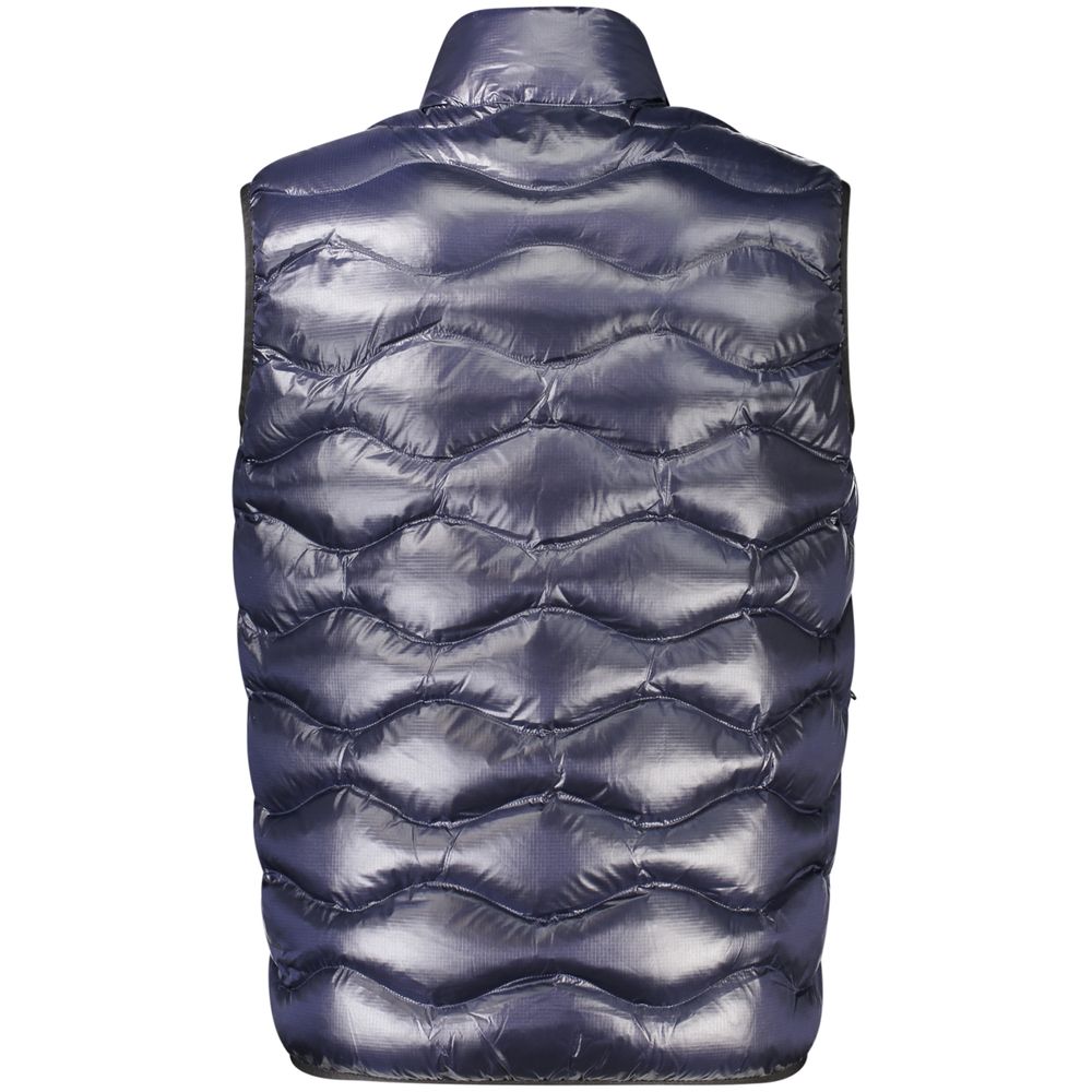 Blue Polyamide Men's Jacket