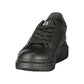Black Polyurethane Women's Sneaker