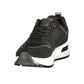 Black Polyurethane Women's Sneaker