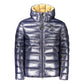 Blue Polyamide Men's Jacket
