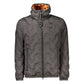 Black Polyester Men's Jacket