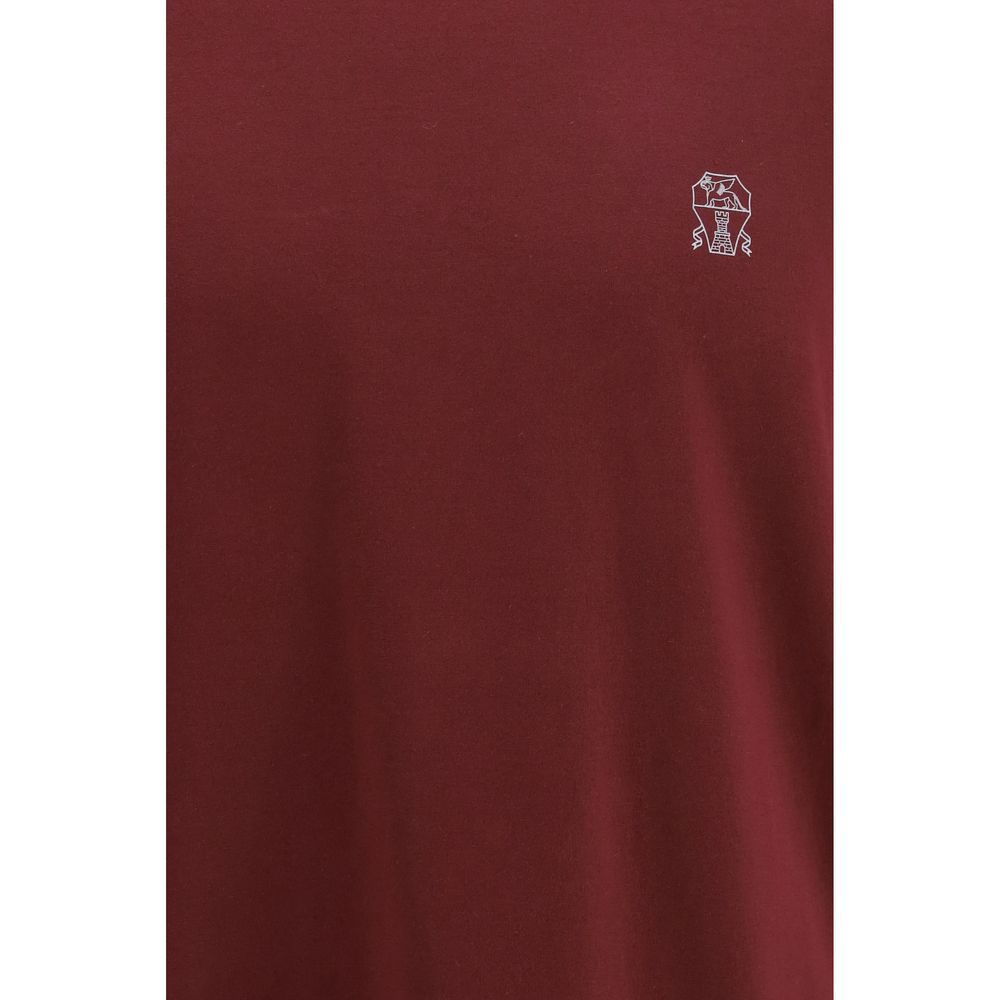 Bordeaux Cotton T-Shirt