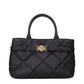 Black Leather Handbag