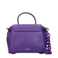 Purple Leather Handbag