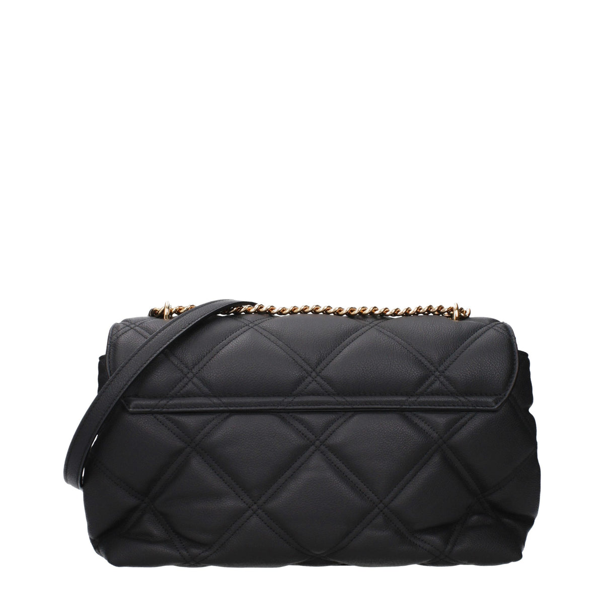 Black Leather Crossbody Bag