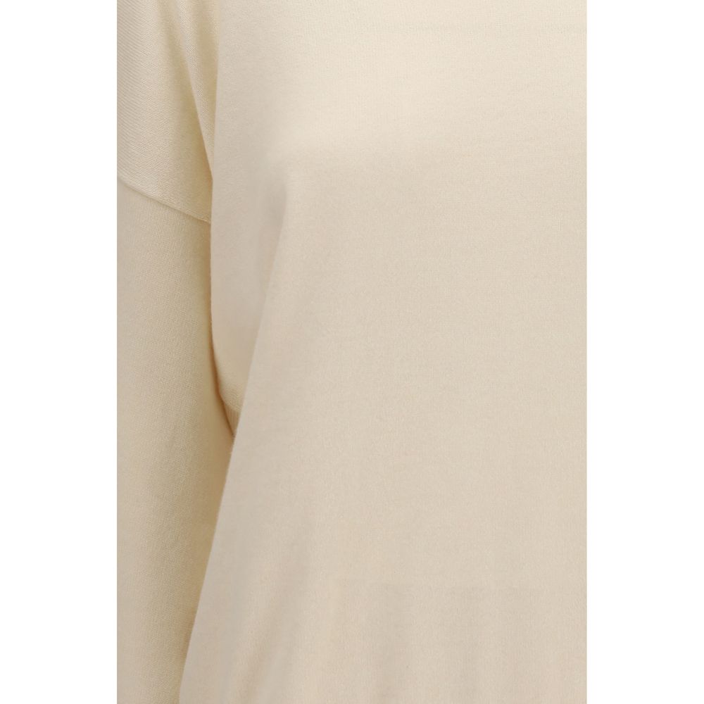 Beige Cashmere Sweater