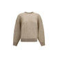 Beige Mohair Sweatshirt