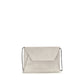Gray Calf Leather Bos Taurus Clutch Bag