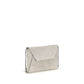 Gray Calf Leather Bos Taurus Clutch Bag