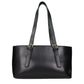 Black Leather Shoulder Bag