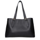 Black Leather Shoulder Bag
