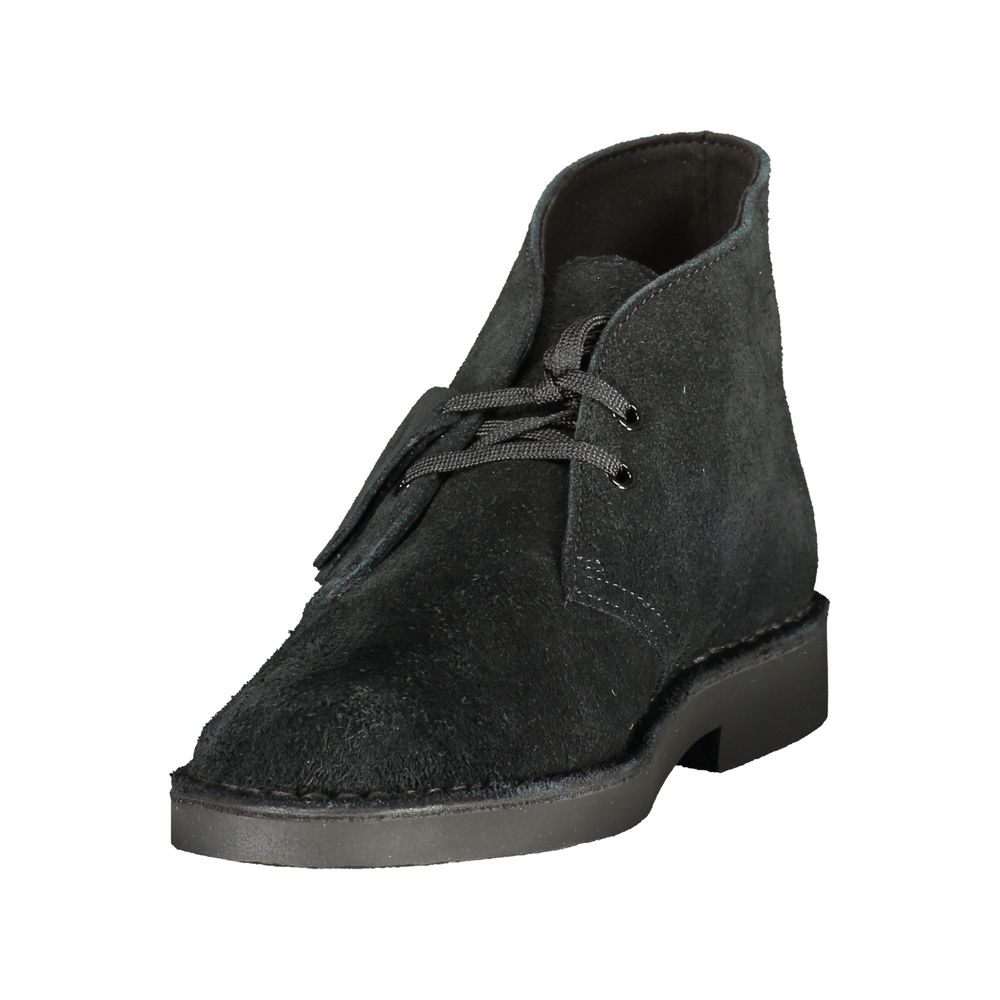 Black Leather Men's Boot