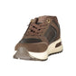 Brown Polyurethane Women's Sneaker