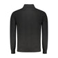 Black Wool Men Cardigan