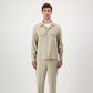Beige Virgin Wool Shell Jacket