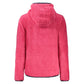 Pink Polyester Women's Sweatshirt