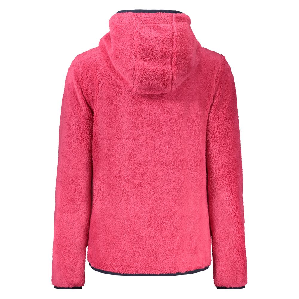 Pink Polyester Women's Sweatshirt