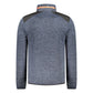 Blue Polyester Mens Jacket
