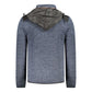 Blue Polyester Mens Jacket