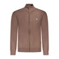 Brown Polyester Men's Sweater