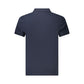 Blue Cotton Mens Polo Shirt