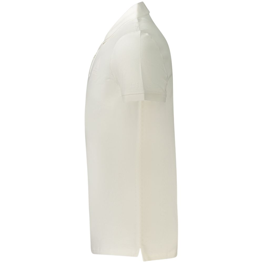 Bianco Cotton Uomo Polo
