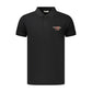 Black Cotton Men's Polo Shirt