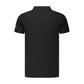 Black Cotton Men's Polo Shirt