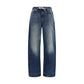 Blue Cotton Relaxed Fit Jeans
