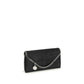 Black Polyester Shoulder Bag