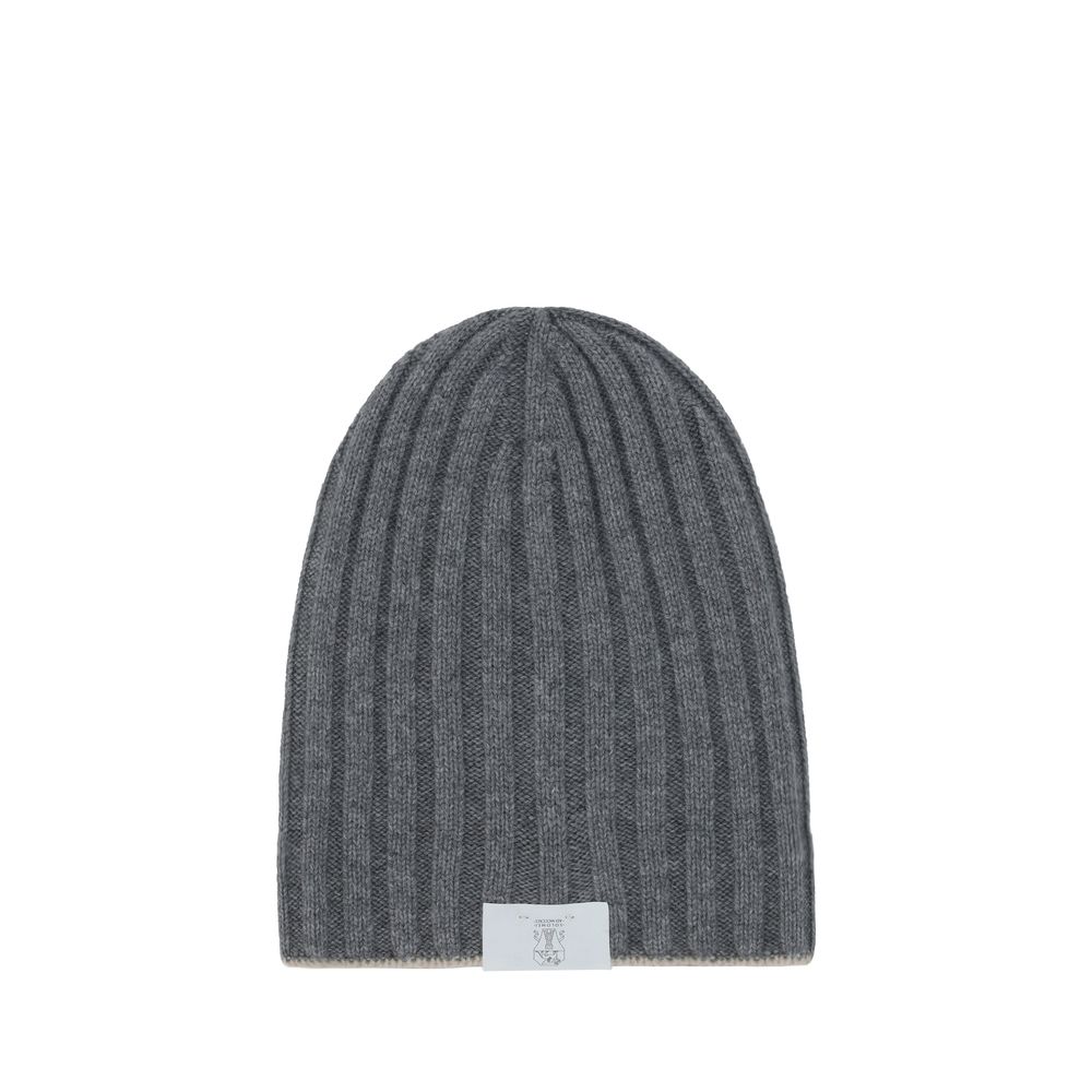 Gray Cashmere Beanie