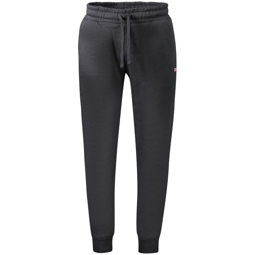 Black Cotton Men's Trouser