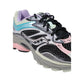 Black Synthetic Athletic Sneakers