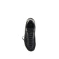 Black Nylon Athletic Sneakers