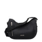 Black Polyester Crossbody Bag