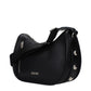Black Polyester Crossbody Bag