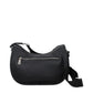 Black Polyester Crossbody Bag