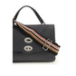 Blue Calf Leather Bos Taurus Handbag