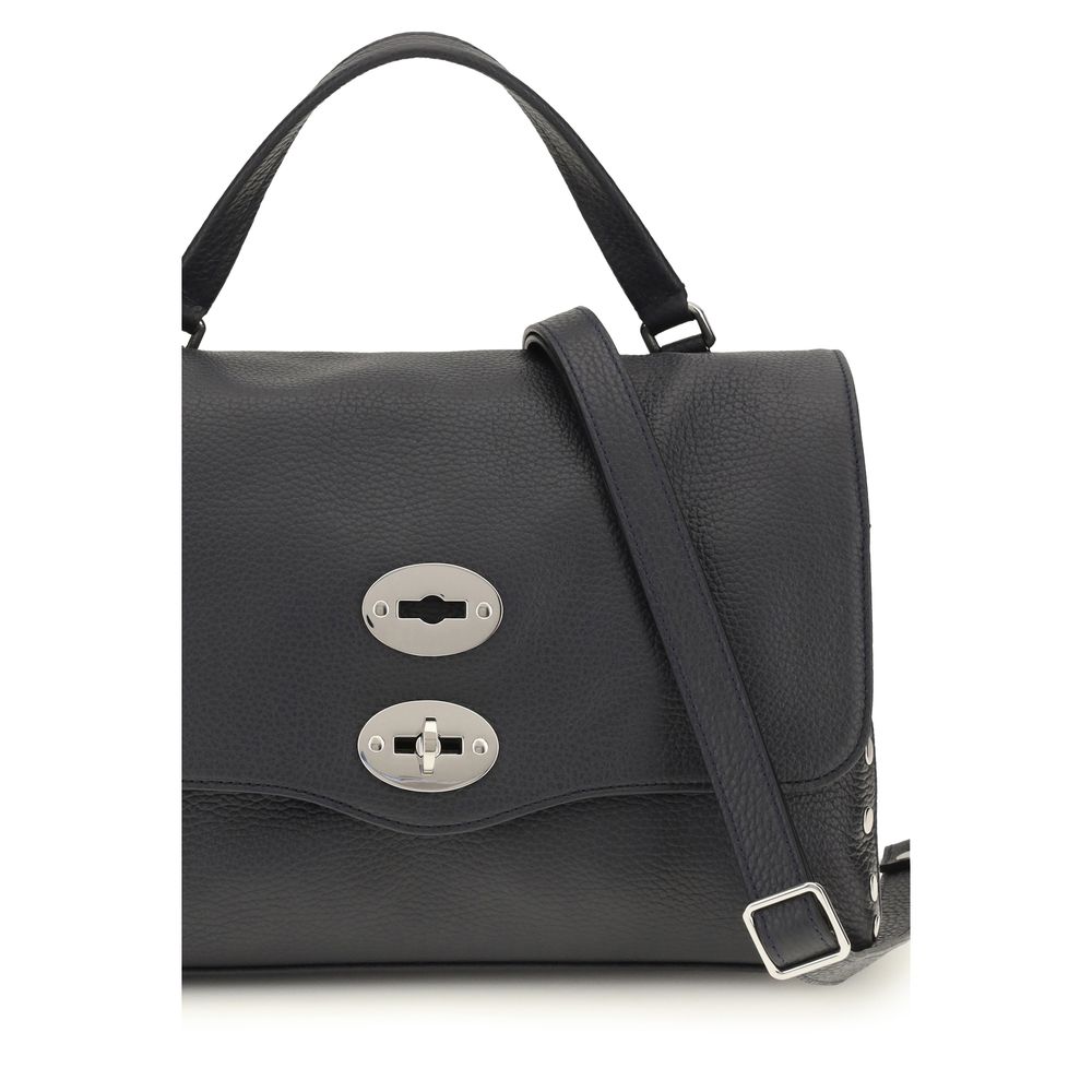 Blue Calf Leather Bos Taurus Handbag