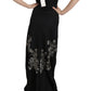 Enchanting Black Maxi Flare Dress