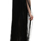 Sheer Sequined Maxi Elegance Dress