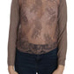 Boat Neck Cotton Lace Blouse