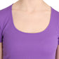 Chic Purple Casual Top for Everyday Elegance