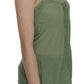 Emerald Silk Spaghetti Strap Tank Top